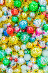 Christmas ball background