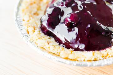Blueberry cheesecake