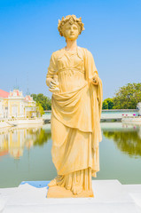 Architecture Bang pa in palace thailand