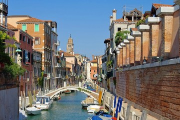 Fototapeta na wymiar Venedig Kanal - Venice canal 08