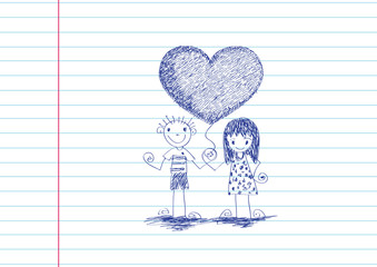 valentine hearts for your design Set