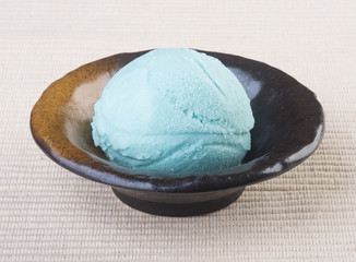 ice cream. Ice Cream Scoop on a background