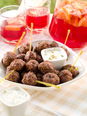 Minced meat ball