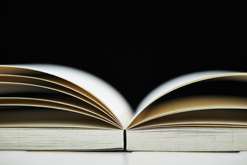 An open book