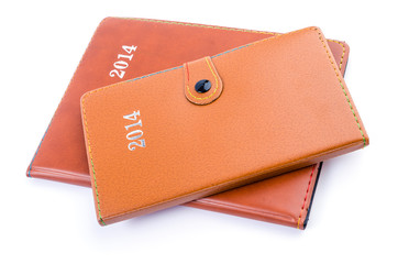 Leather note book