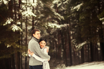 Young Couple On the nature