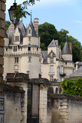 Obraz premium Castel of Rigny-Usse. Loire Valley, France