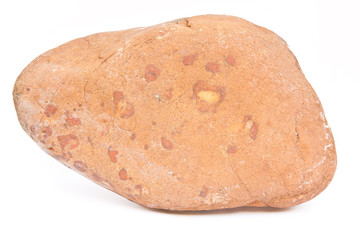 Rock isolated on white