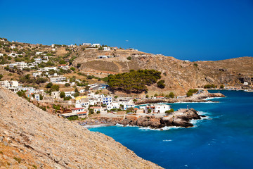 Fototapeta premium Little village Chora Sfakion