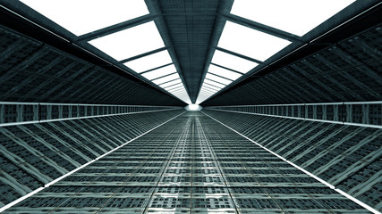 Obraz premium Futuristic corridor