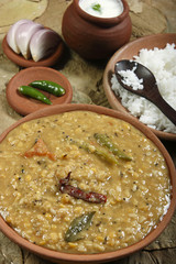 Panchkuti dal is a combination of lentils and fresh spices