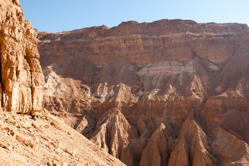 Mountains in stone desert nead Dead Sea
