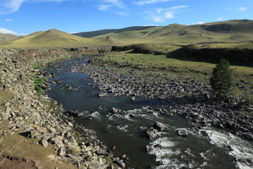 Nationalpark Orkhon Tal in der Mongolei
