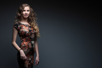 Fototapeta premium sexy fashion girl