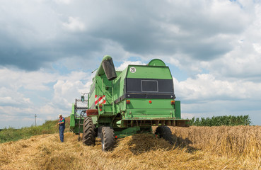 Obraz premium harvester