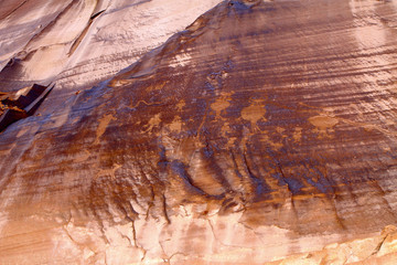 pétroglyphes, US 279, Colorado, Arizona