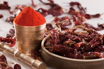 Red Chilly powder. © manubahuguna