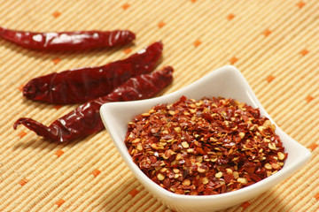 Red Chilly Flakes – seeds of red chilly