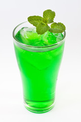 fresh ice cold soft drink