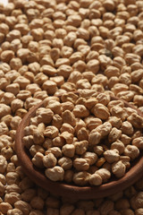 Kabuli chana or Chickpeas are high in protein from Middle East