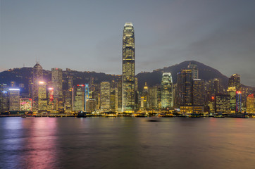Fototapeta premium Hong Kong at night