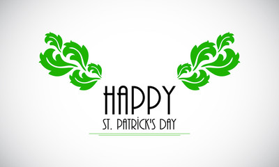 Happy St. Patrick's day - vector background