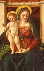 Verona - Paint Immaculate conception in Santa Anastasia