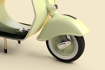 Retro scooter © ffly