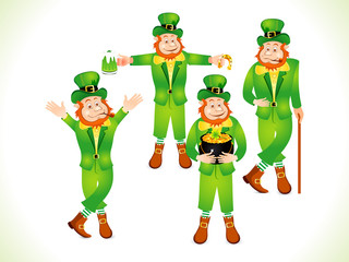 abstract st patrick day background