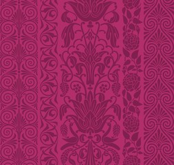 wedding card design, paisley floral design , India