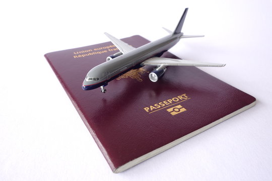 avion et passeport A