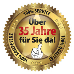 Über 35 Jahre für Sie da! 100% Qualität - Service - Kompetenz
