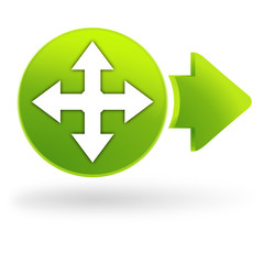 faire un choix sur symbole web vert
