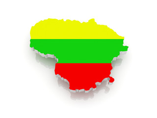 Map of Lithuania
