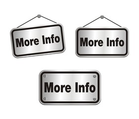 more info - silver signs