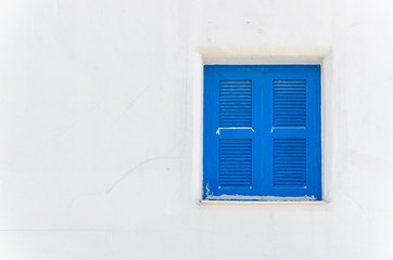 Obraz na płótnie Canvas Greece window santorini style