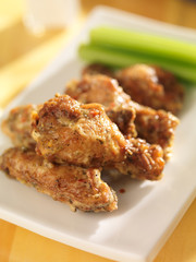 parmesan garlic chicken wings