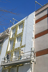 Travaux d'isolation