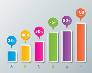 paper infographic background