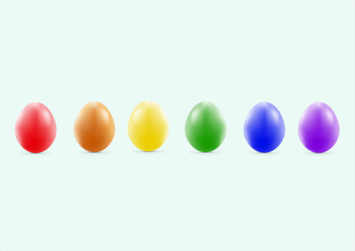There are many nice pastel  easter eggs