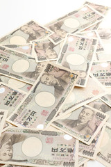 一万円札ばらまき