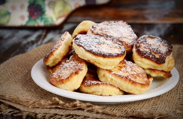 Homemade pancakes