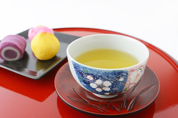 お茶と和菓子