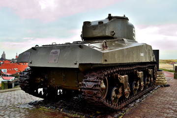 Fototapeta premium tank uit de Tweede Wereldoorlog