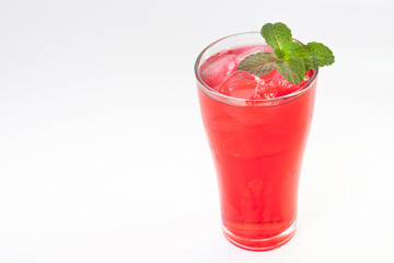 fresh ice cold soft drink