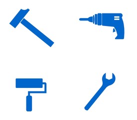 Outils en 4 icônes