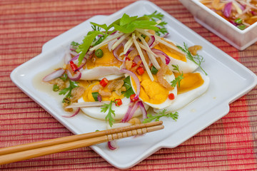 Salted Egg Salad Thai food