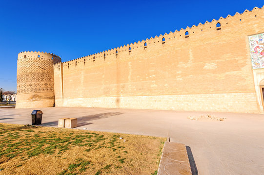 Ancient Persian citadel of Karim Khan in Shiraz, Iran.