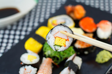 sushi keep chopsticks