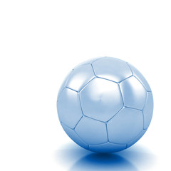 soccer ball isolated white background
